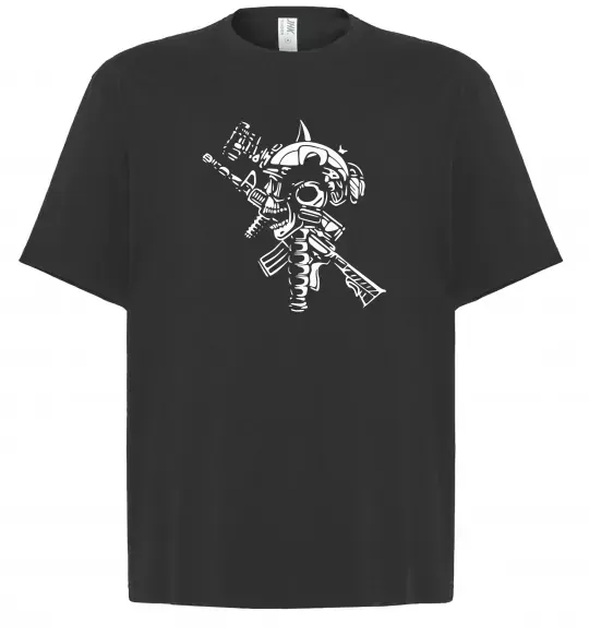 Футболка Оверсайз Military Чорний фото