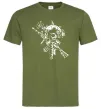 Мужская футболка Military Оливковый фото