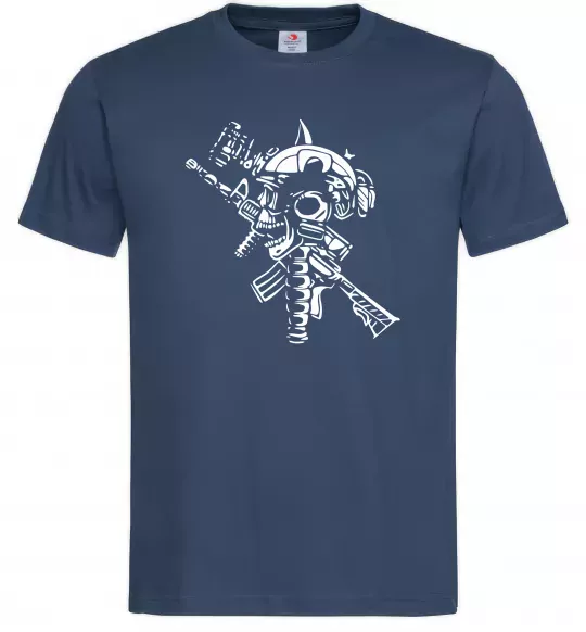 Мужская футболка Military Темно-синий фото