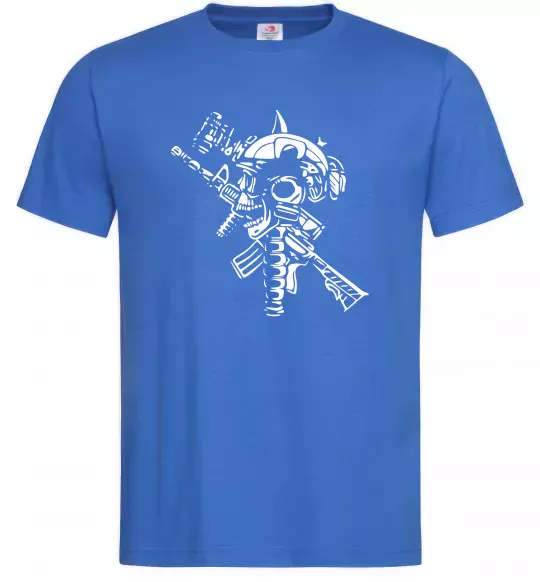 Мужская футболка Military Ярко-синий фото