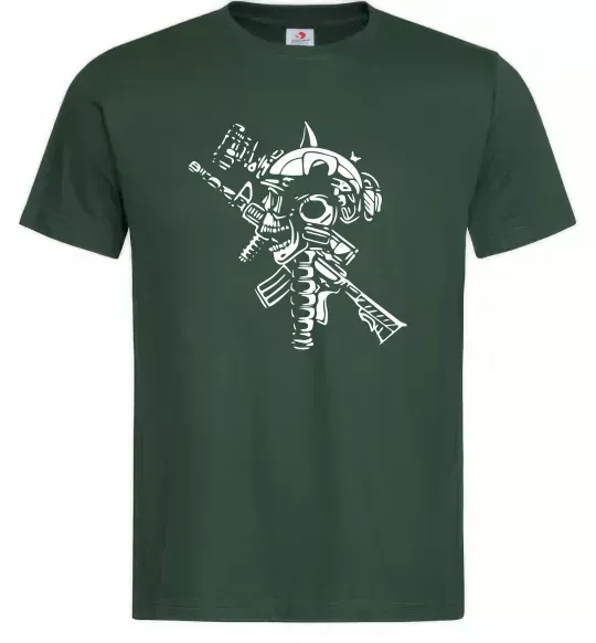 Мужская футболка Military Темно-зеленый фото