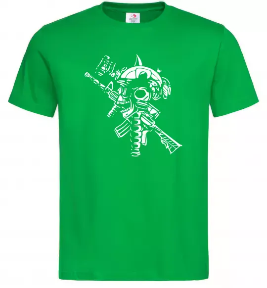 Мужская футболка Military Зеленый фото