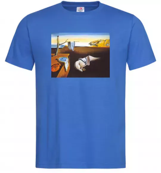 Мужская футболка Постійність пам'яті Ярко-синий фото