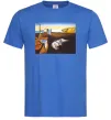 Мужская футболка Постійність пам'яті Ярко-синий Мужская футболка Постійність пам'яті Ярко-синий фото