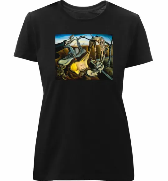 Жіноча преміум футболка Spider of the Evening Чорний фото