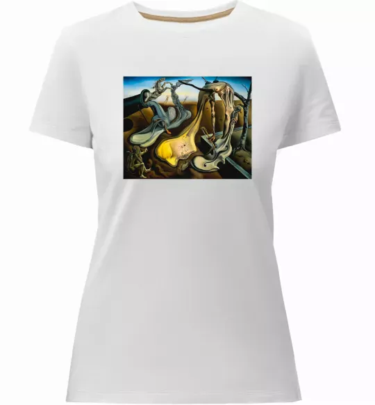 Жіноча преміум футболка Spider of the Evening Білий фото