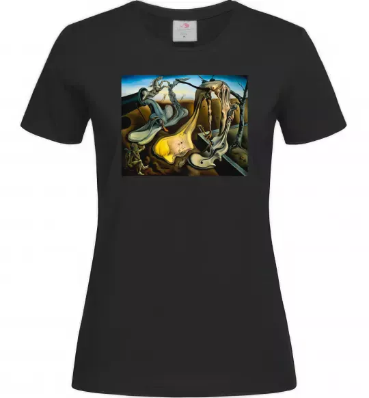 Женская футболка Spider of the Evening Черный фото