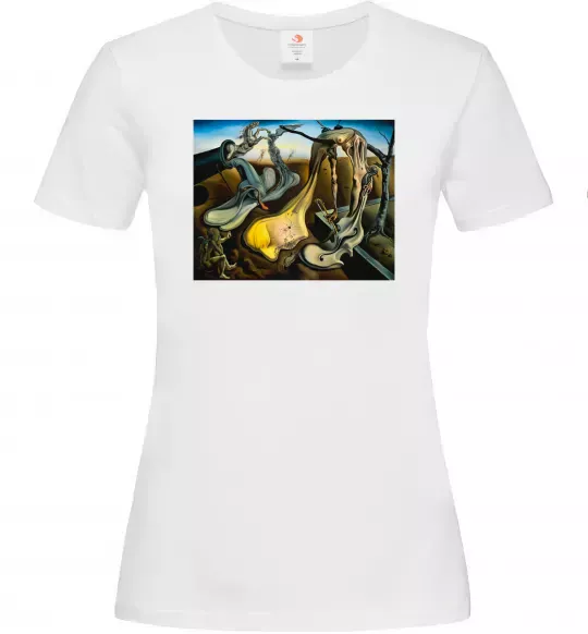 Женская футболка Spider of the Evening Белый фото