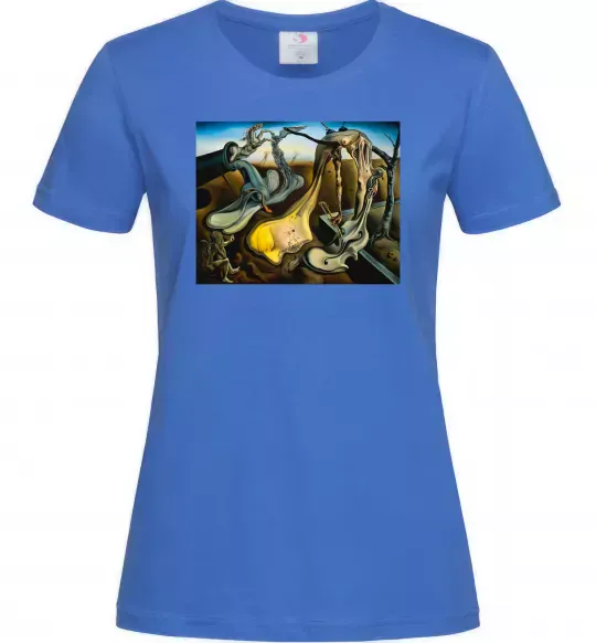 Женская футболка Spider of the Evening Ярко-синий фото