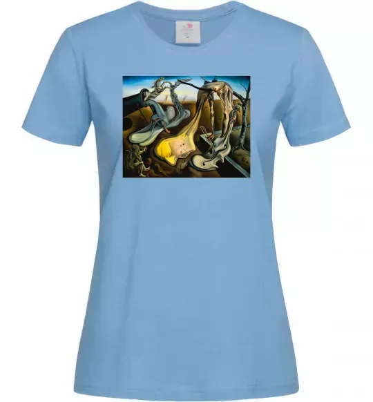 Женская футболка Spider of the Evening Голубой фото