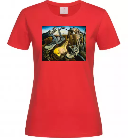 Женская футболка Spider of the Evening Красный фото