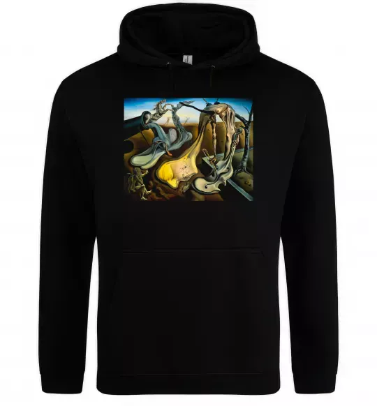 Мужская толстовка (худи) Spider of the Evening Черный фото