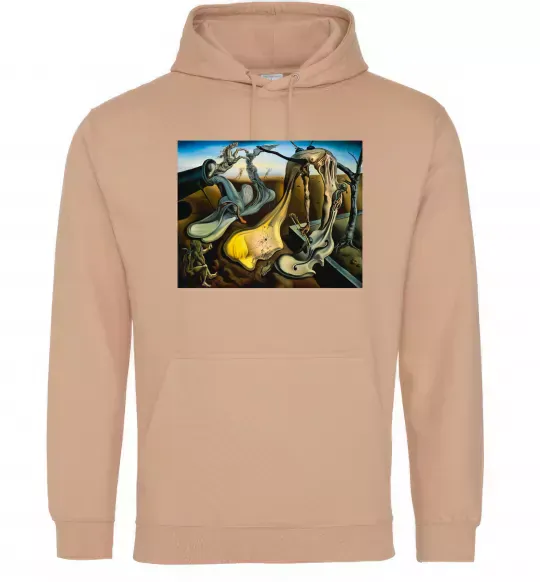 Женская толстовка (худи) Spider of the Evening Песочный фото