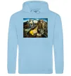 Жіноча толстовка (худі) Spider of the Evening Блакитний фото