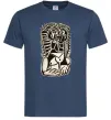 Чоловіча футболка The Egyptian Темно-синій Чоловіча футболка The Egyptian Темно-синій фото