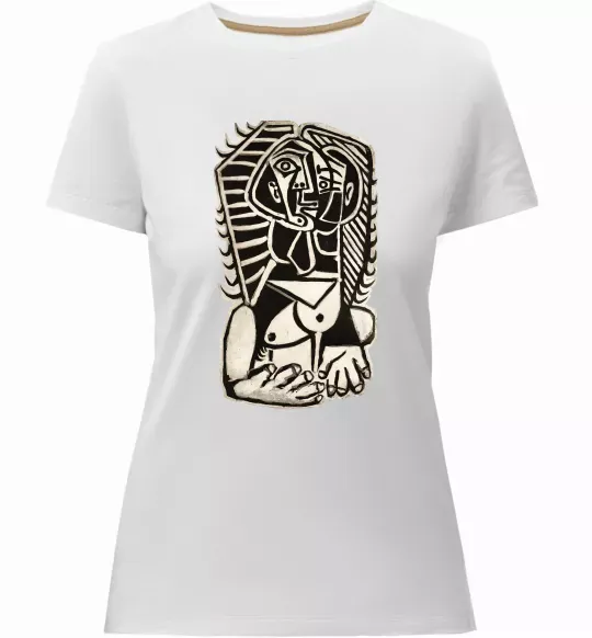 Жіноча преміум футболка The Egyptian Білий фото