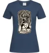 Жіноча футболка The Egyptian Темно-синій Жіноча футболка The Egyptian Темно-синій фото
