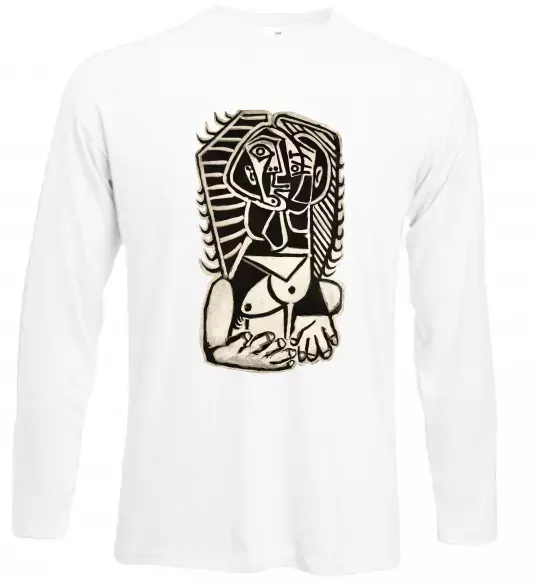 Лонгслив The Egyptian Белый фото