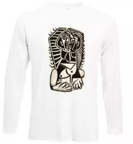 Лонгслів Head of a Woman Білий фото