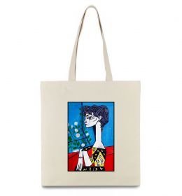 Эко-сумка Жаклін із квітами Эко-сумка Жаклін із квітами