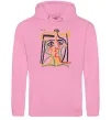 Жіноча толстовка (худі) Head of a Woman Рожевий Жіноча толстовка (худі) Head of a Woman Рожевий фото