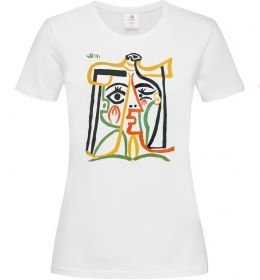 Женская футболка Head of a Woman Женская футболка Head of a Woman