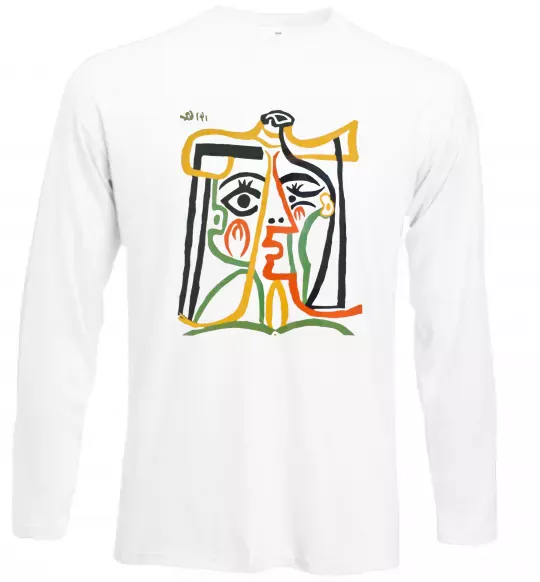 Лонгслів Head of a Woman Білий фото