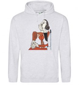Жіноча толстовка (худі) Жінка що сидить Жіноча толстовка (худі) Жінка що сидить