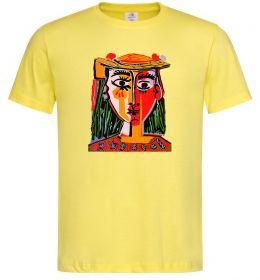 Чоловіча футболка Жінка в капелюсі Чоловіча футболка Жінка в капелюсі