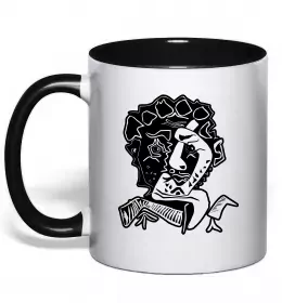 Чашка з кольоровою ручкою Чашка з кольоровою ручкою