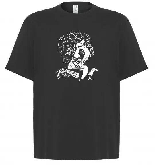 Футболка Оверсайз Head of an Actor Черный фото