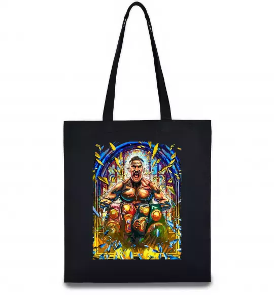 Еко-сумка Пояси Чорний фото