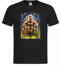 Мужская футболка Пояси Черный фото