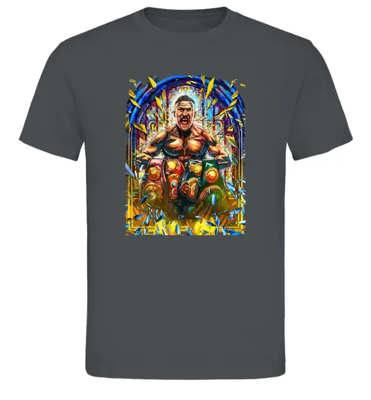 Мужская футболка Пояси Графит фото