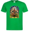Мужская футболка Пояси Зеленый фото