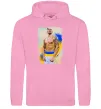 Женская толстовка (худи) Олександр Усик Розовый фото