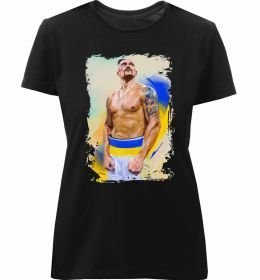 Жіноча преміум футболка Олександр Усик