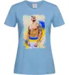 Жіноча футболка Олександр Усик Блакитний Жіноча футболка Олександр Усик Блакитний фото