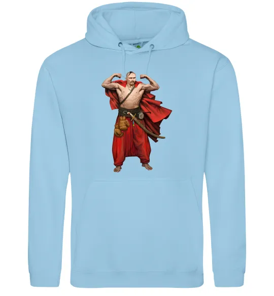 Женская толстовка (худи) Козак Усик Голубой фото