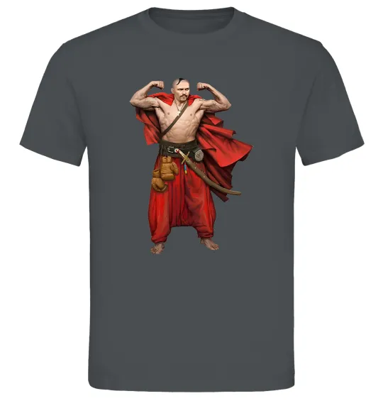 Мужская футболка Козак Усик Графит фото