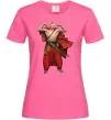 Женская футболка Козак Усик Ярко-розовый фото