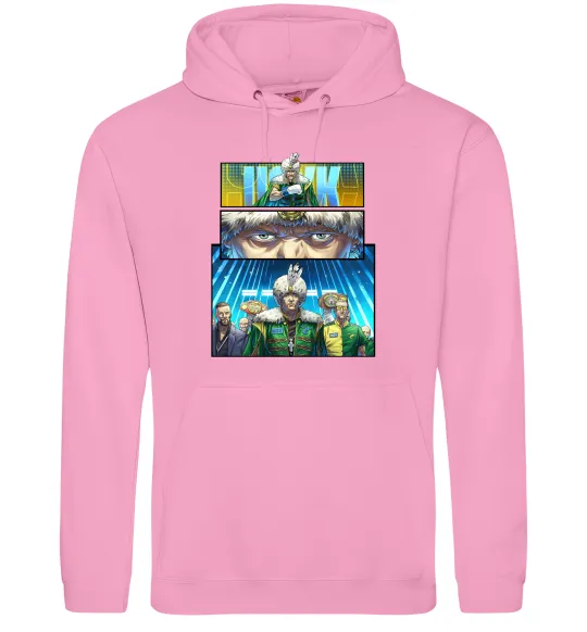 Чоловіча толстовка (худі) Усик комікс Рожевий фото