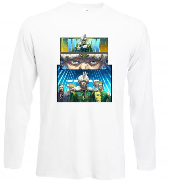 Лонгслив Усик комікс Белый фото