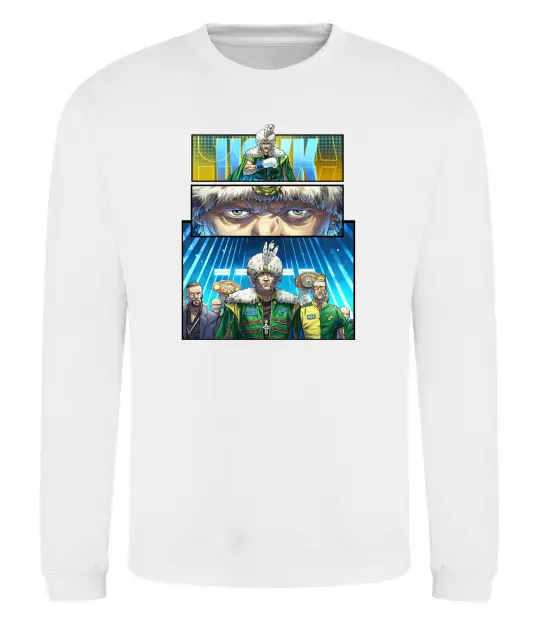 Свитшот Усик комікс Белый фото