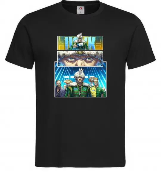 Мужская футболка Усик комікс Черный фото