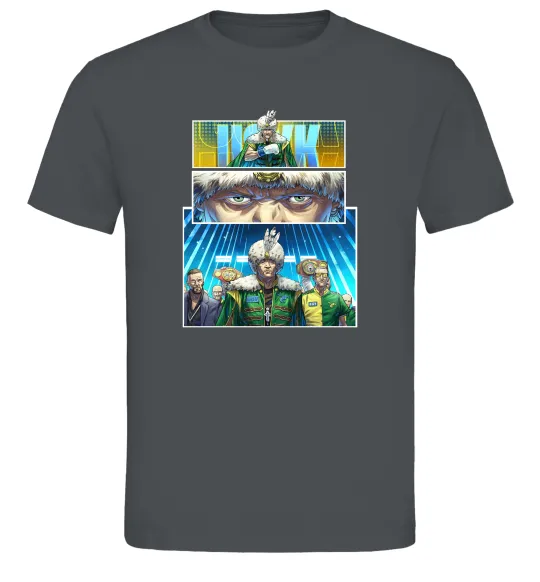 Мужская футболка Усик комікс Графит фото