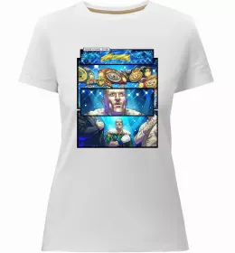 Женская премиум футболка