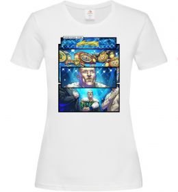 Женская футболка Усик комікс гімн