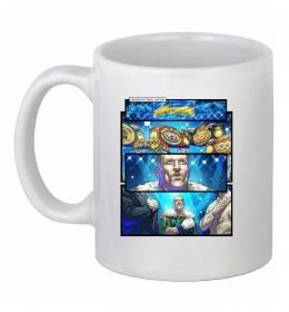 Чашка керамическая Усик комікс гімн