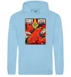 Жіноча толстовка (худі) Usyk Fury Блакитний фото